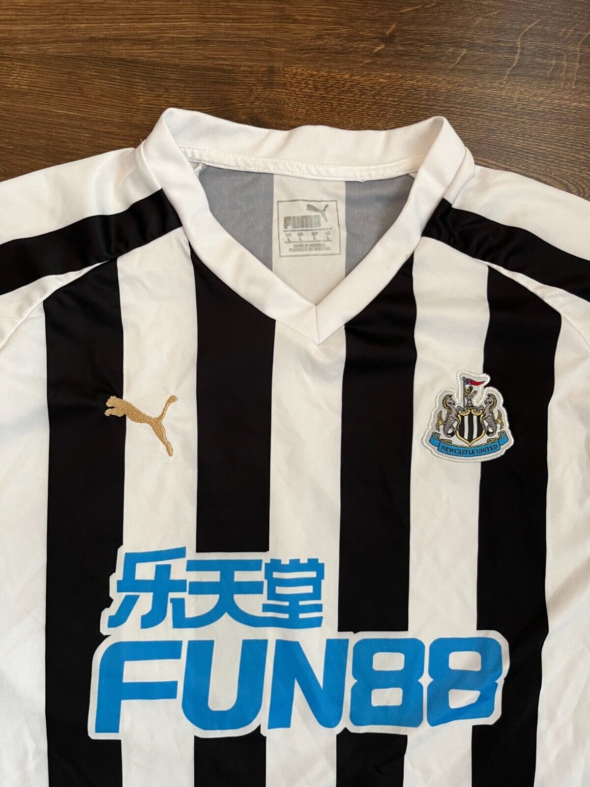 Newcastle United 2018 2019 Home Shirt Jersey Puma Size Men L
