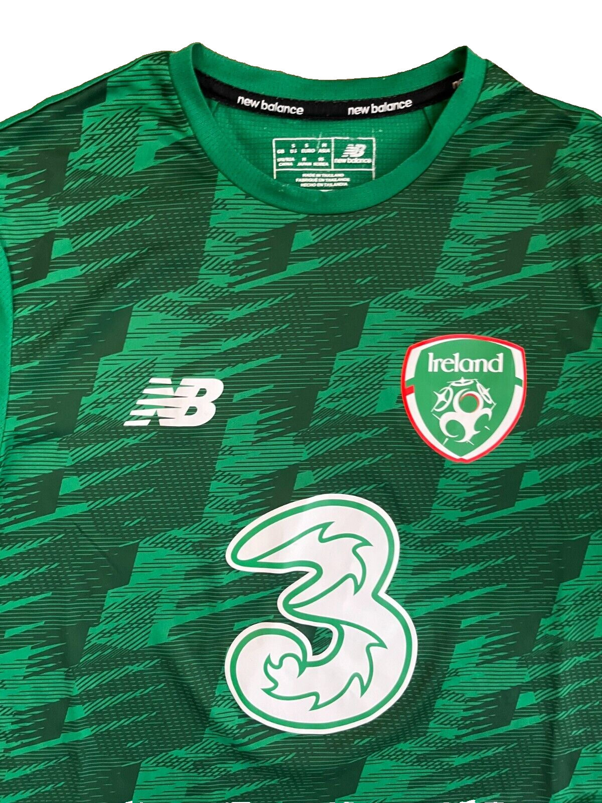 Ireland Football 2019 2020 Training Shirt Jersey New Balance Size Men S