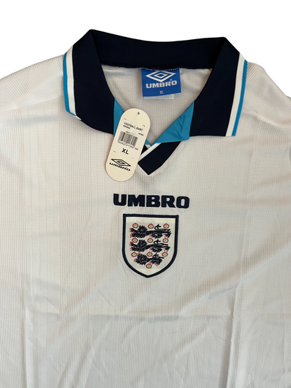 BNWT England Football 1996 Home Shirt Jersey Umbro Camiseta Trikot Size Men XL