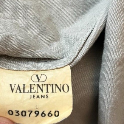 Valentino Jeans Button Up Shirt Cotton Men Size XL 52
