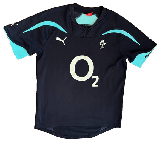 Ireland Rugby Jersey 2010 2011 IRFU Training Shirt Puma Size Men M