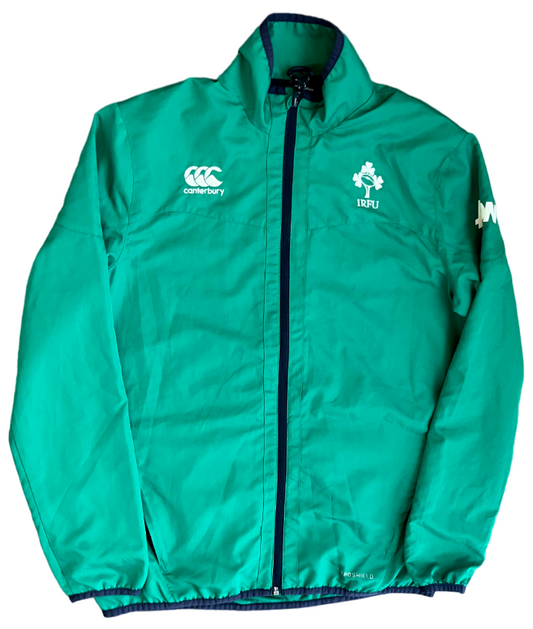 Ireland Rugby IRFU Training Jacket Canterbury Windbreaker Size Men M