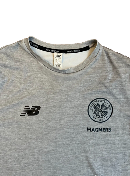 Glasgow Celtic Jersey Training Shirt New Balance Football Size Men XL