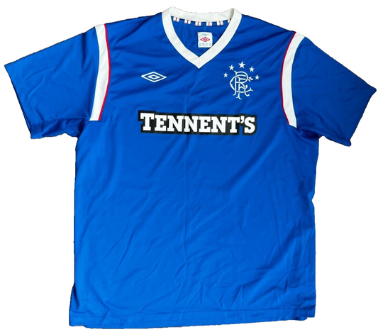 Glasgow Rangers 2011 2012 Home Shirt Jersey Umbro Camiseta Size Men XXL