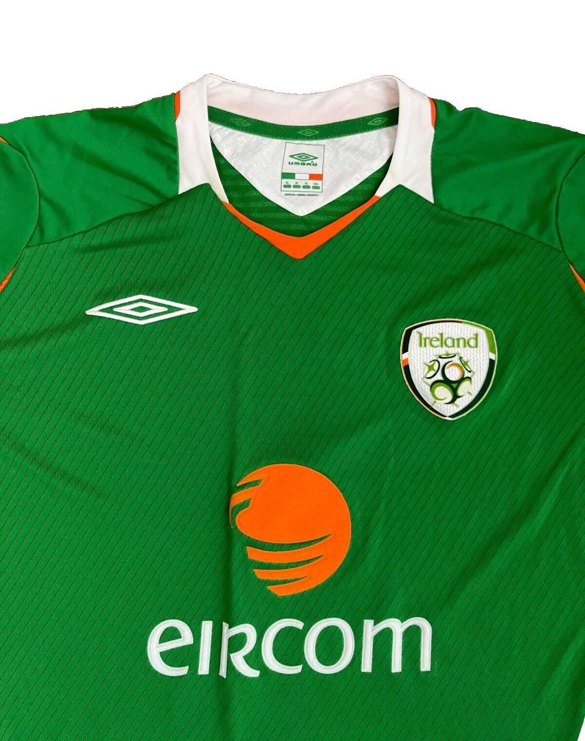 Ireland Football 2008 - 2010 Home Shirt Jersey Umbro Camiseta Trikot Mailot XL