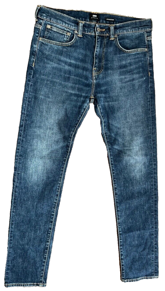 Edwin Japanese Denim Jeans Blue Men Size 32x34 Slim Tapered ED-80