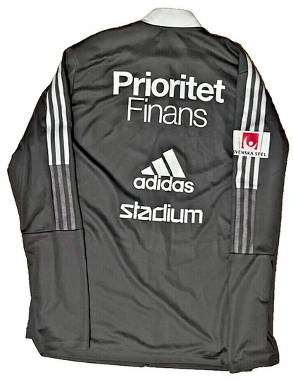 Djurgarden Training Presentation Full Zip Jacket Sudadera Adidas Size Men XL