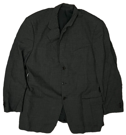 Armani Collezioni Wool Blazer Jacket Size Men 54 Made in Italy