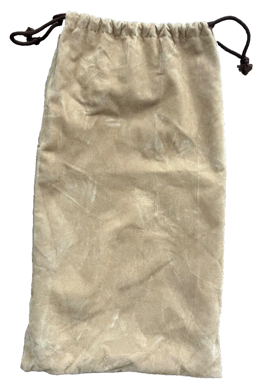 Vintage Hermes Dust Bag Beige Sand For Heels Sandals