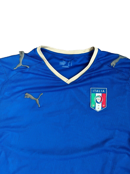 Italy 2008 2009 Home Shirt Jersey Puma Camiseta Trikot Mailot Size Men L