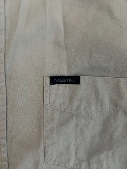 Valentino Jeans Button Up Shirt Cotton Men Size XL 52