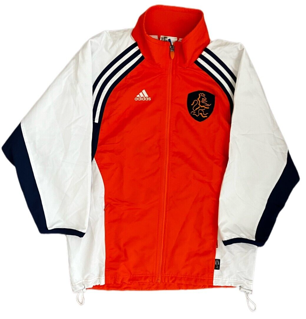 Netherlands 2000 Football Training Presentation Jacket Sudadera Adidas Size XS