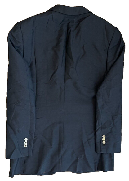 Thom Sweeney Blazer & Waistcoat Suit Men Navy CHECK MEASURMENTS