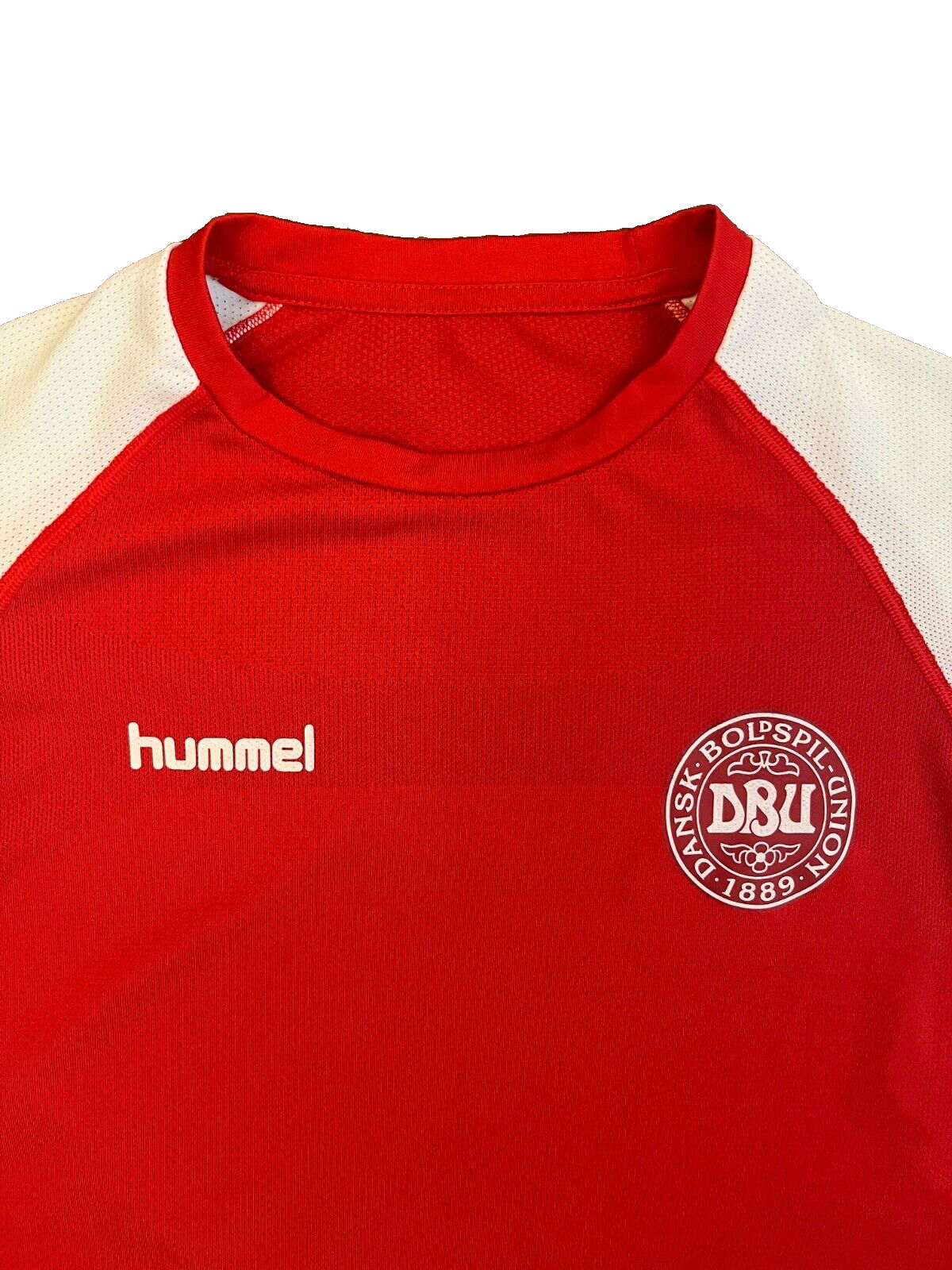 Denmark Jersey Training Shirt Hummel Football Size Men CHECK MEASUREMENTS