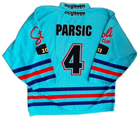 Parsic Stoli Cup Ice Hockey Jersey 2013 Shirt Ochsner Men Size XL