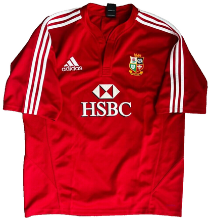 British Irish Lions Rugby 2008 2009 Home Shirt Jersey Adidas Size Men XL