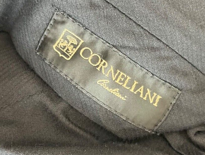 Corneliani Suit Pants Men Size 50 Trousers Virgin Wool Extrafine