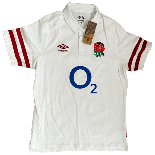 England Rugby 2022 2023 Home Shirt Jersey Umbro Camiseta Trikot Mailot Size L