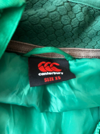 Ireland Rugby Presentation Jacket Padded Full Zip Canterbury Vaposhield Size XS