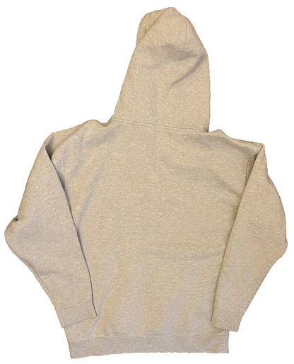 Parlez Hoodie Sweater Pullover Gray Embroidered Drawstring Size Men L