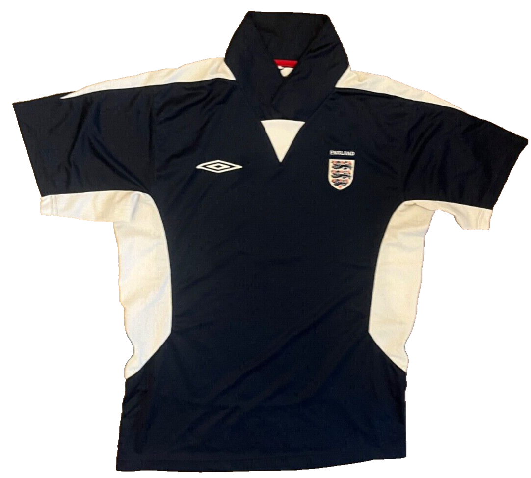 England Training Jersey 2004 2005 2006 Presentation Shirt Umbro Men Size M