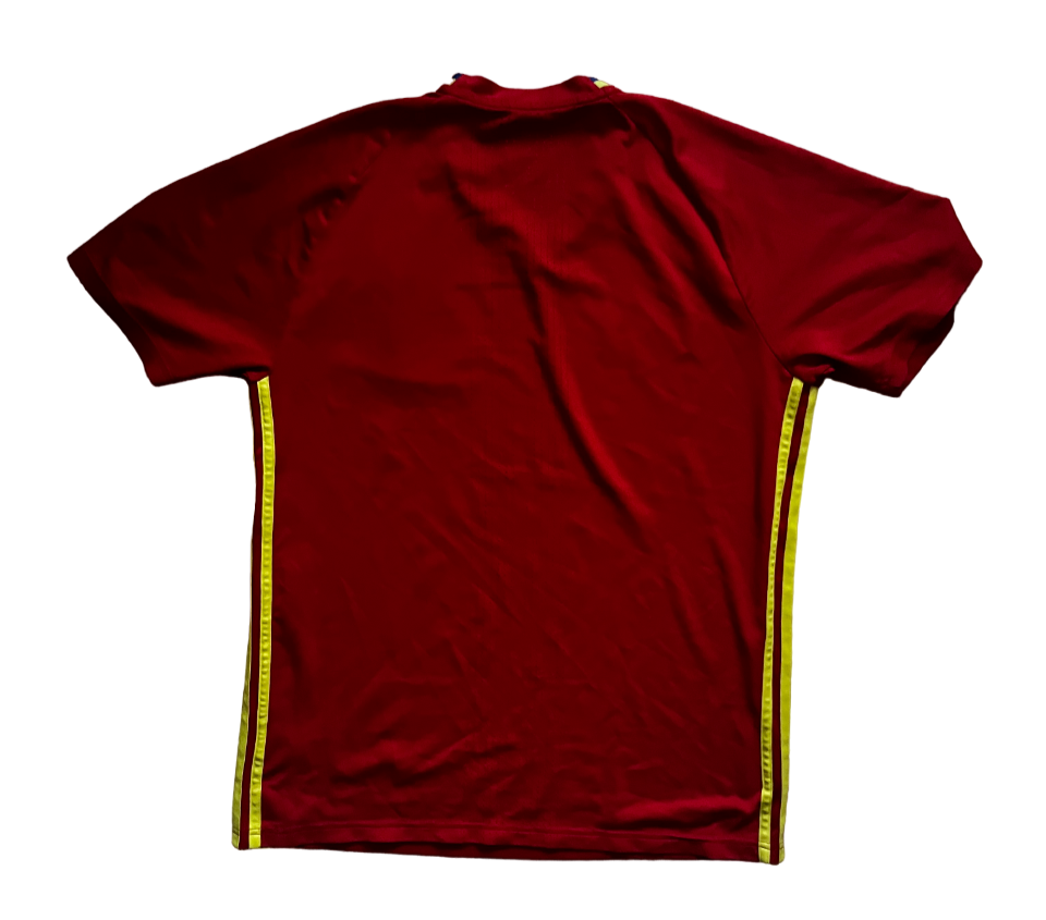 Spain 2015 2016 Training Shirt Jersey Adidas Camiseta Trikot Mailot Men S