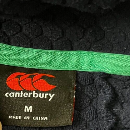 Ireland Rugby 1/4 Zip Sweatshirt Sweater Pullover Canterbury Thermoreg Men M