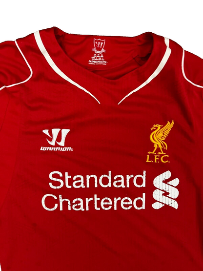 Liverpool 2014 2015 Home Shirt Jersey Warrior Camiseta Trikot Mailot Size Men M