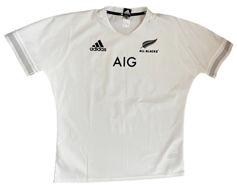 New Zealand Rugby All Blacks 2018 Away Shirt Jersey Adidas Size Men 2XL