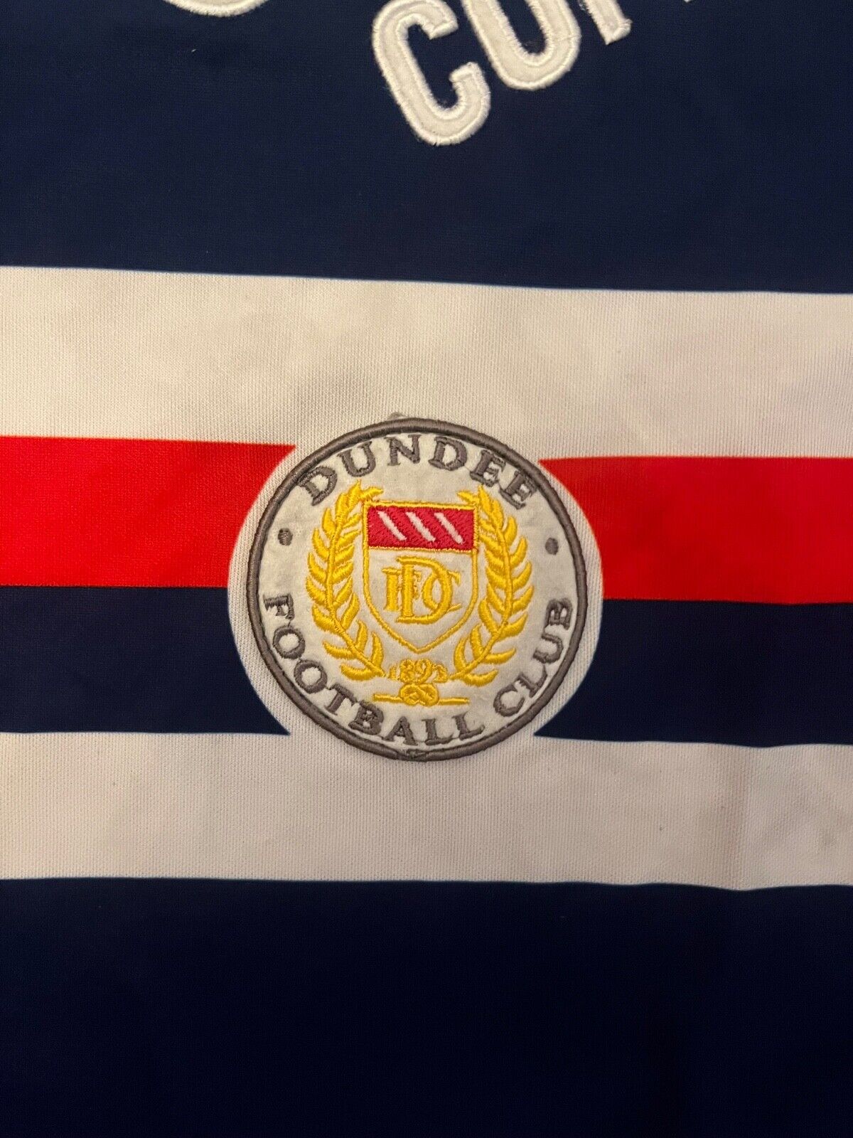 Vintage Dundee FC Jersey 1992 1993 Home Shirt Asics Football Size Men M