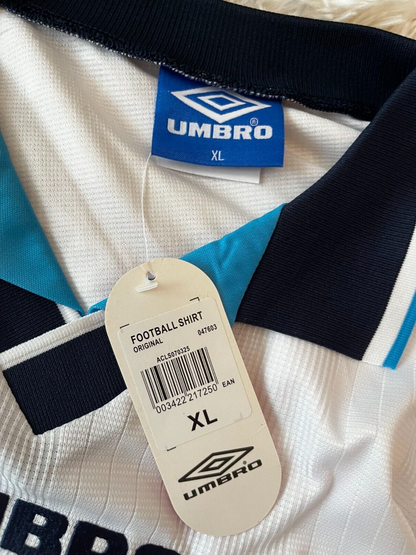 BNWT England Football 1996 Home Shirt Jersey Umbro Camiseta Trikot Size Men XL