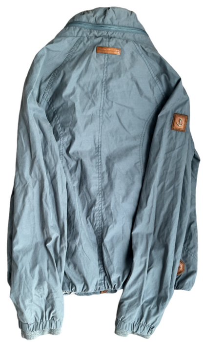 Naketano Jacket Full Zip Blue Women Size XL