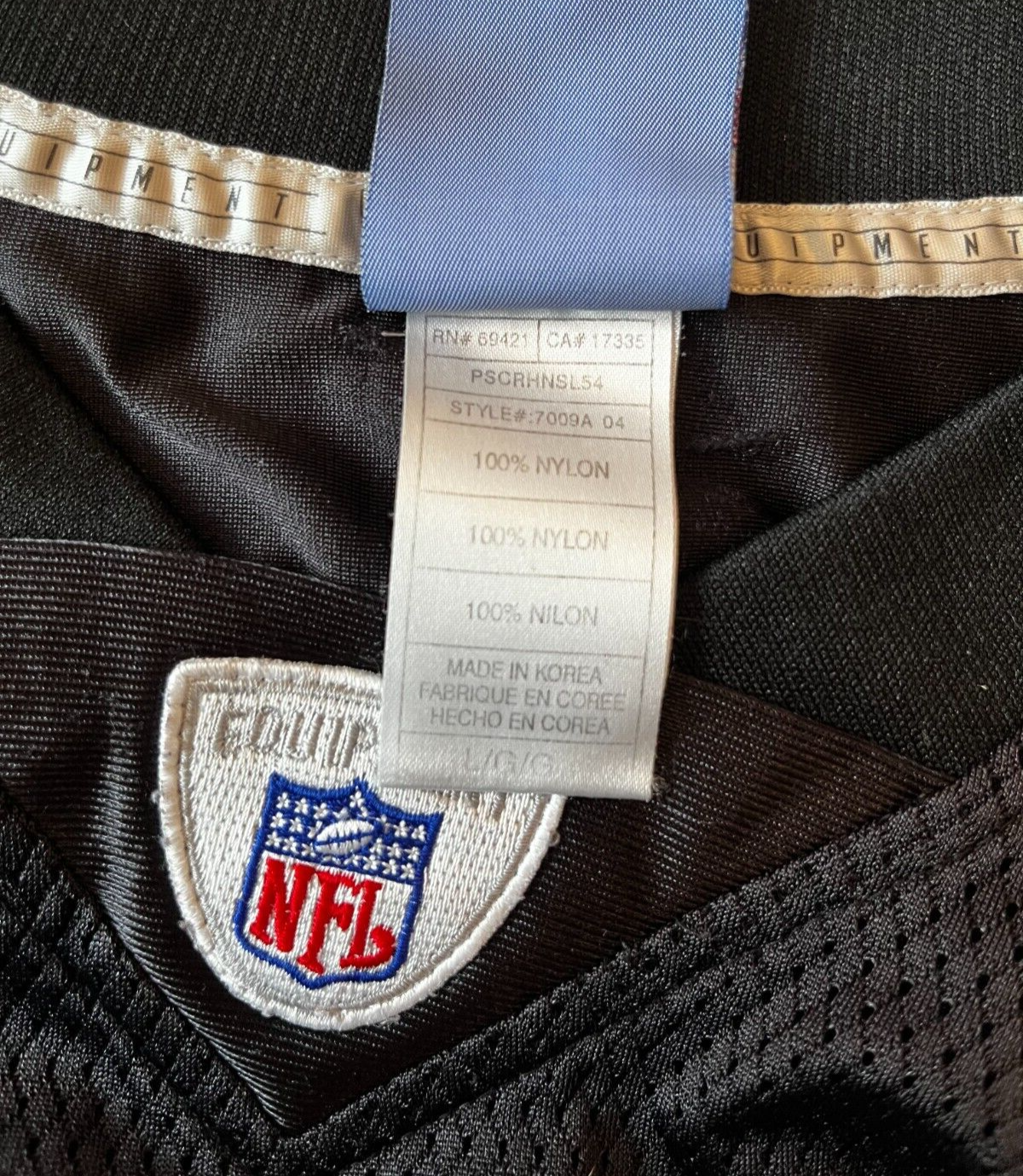 Vintage Jason Gildon Pittsburgh Steelers Jersey Reebok Shirt Size Men L