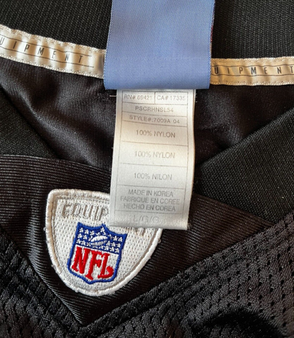 Vintage Jason Gildon Pittsburgh Steelers Jersey Reebok Shirt Size Men L