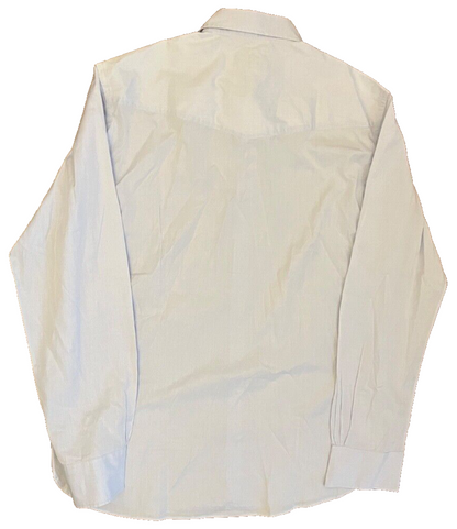 Officine Generale Paris 6e Shirt Button Down Light Blue Cotton Size Men L
