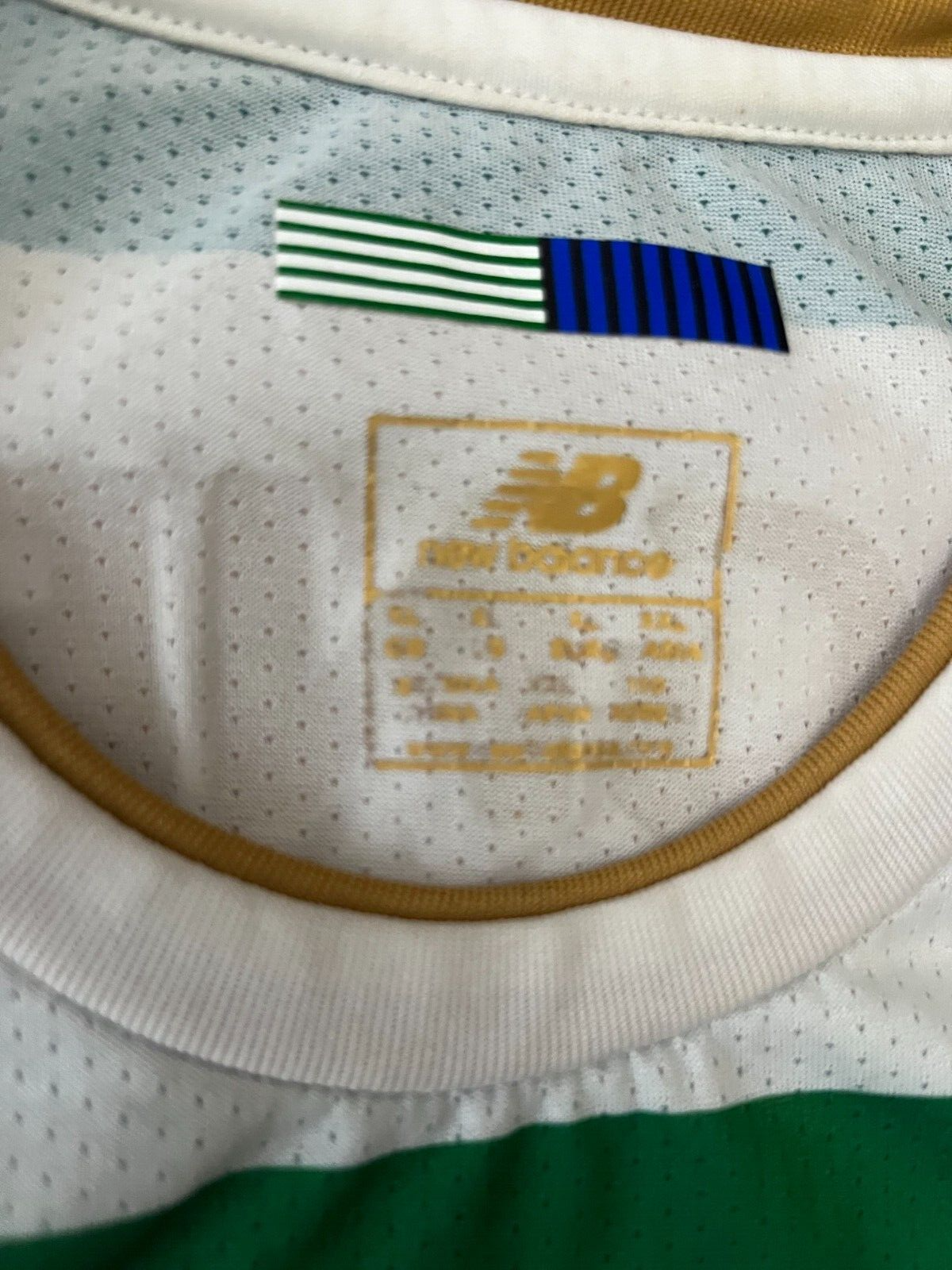 Scott Brown Glasgow Celtic 2017 2018 Home Shirt Jersey New Balance Size XL