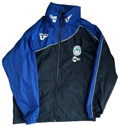 Wigan Athletic Jacket Training Presentation Vandanel Windbreaker Size Men S
