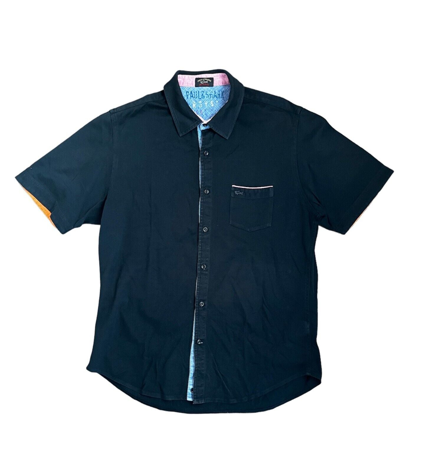 Paul & Shark Yachting Short Sleeve Shirt Size Men M