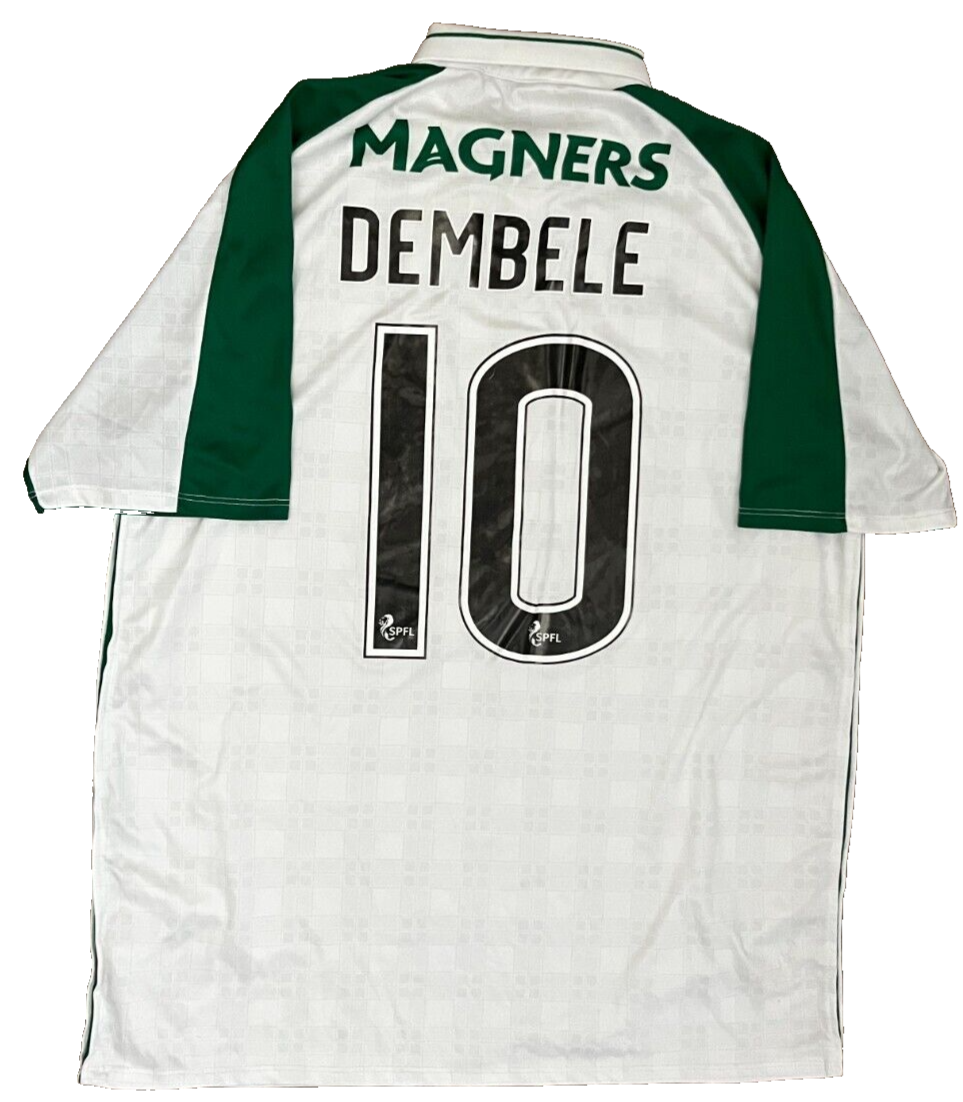Moussa Dembele Glasgow Celtic 2018 2019 Away Shirt Jersey New Balance Size XL