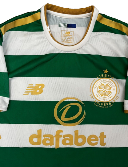 Scott Brown Glasgow Celtic 2017 2018 Home Shirt Jersey New Balance Size XL