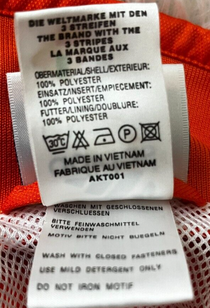 Netherlands 2000 Football Training Presentation Jacket Sudadera Adidas Size XS