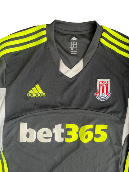 Stoke City Jersey Away Shirt 2013 2014 Long Sleeves Adidas Size Men Medium