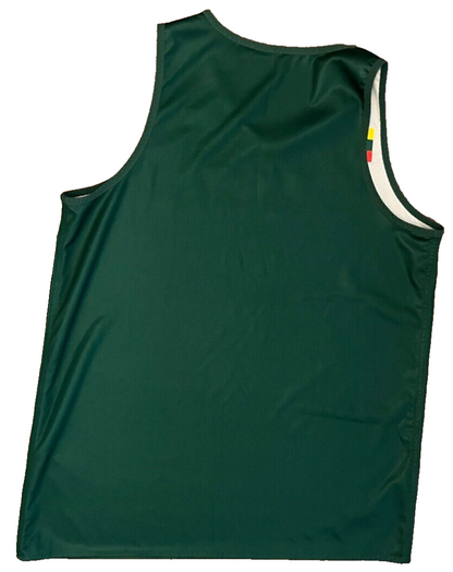 Lithuania Basketball Jersey Training Shirt Nike Reversible Men Size L