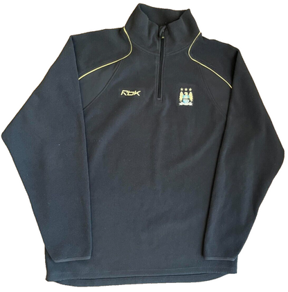 Manchester City Training Sweatshirt Jacket Pullover Football Reebok Size Men 2XL