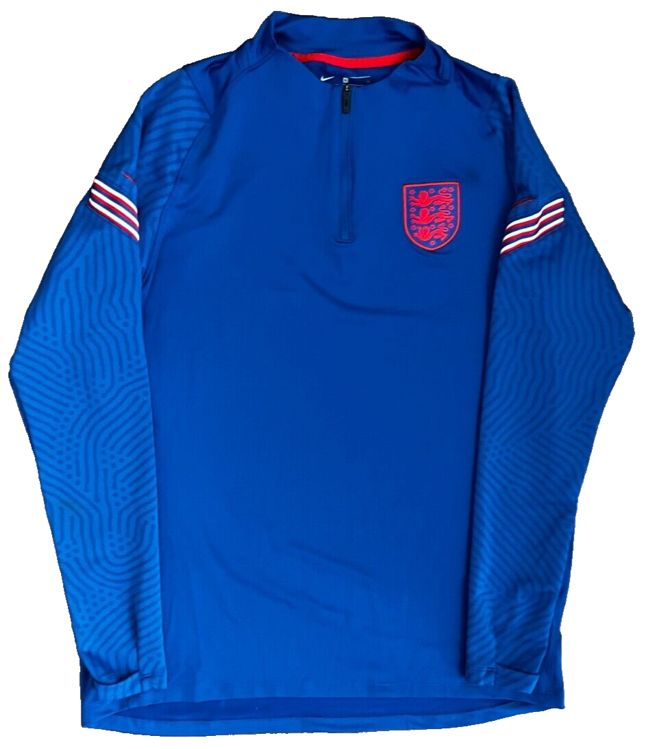 England National Football Training Top Shirt Jersey Nike Camiseta Men Size XL