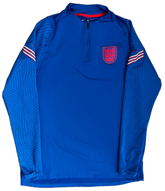 England National Football Training Top Shirt Jersey Nike Camiseta Men Size XL