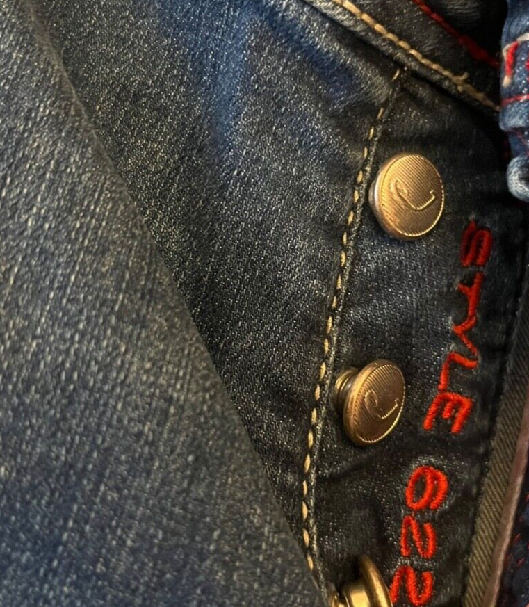 Jacob Cohen Tailored Jeans 622 Size Men 34 Blue Denim Straight Made in Italy
