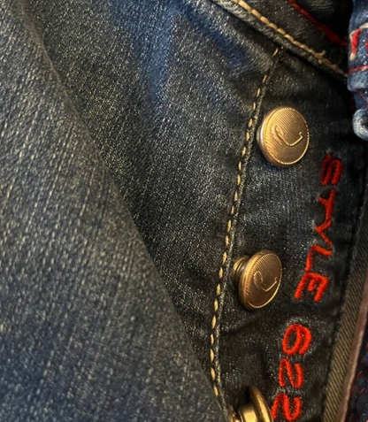 Jacob Cohen Tailored Jeans 622 Size Men 34 Blue Denim Straight Made in Italy