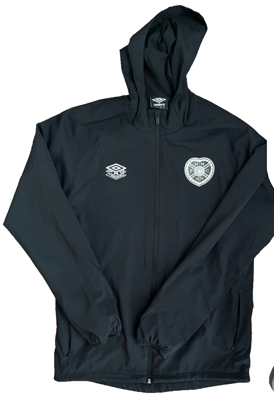 Heart Of Midlothian Training Presentation Jacket Sudadera Umbro Windbreaker S