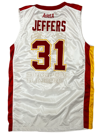 Jeffers Singapore Slingers Shirt Jersey Atleta Trikot Camiseta Mailot Size Men M